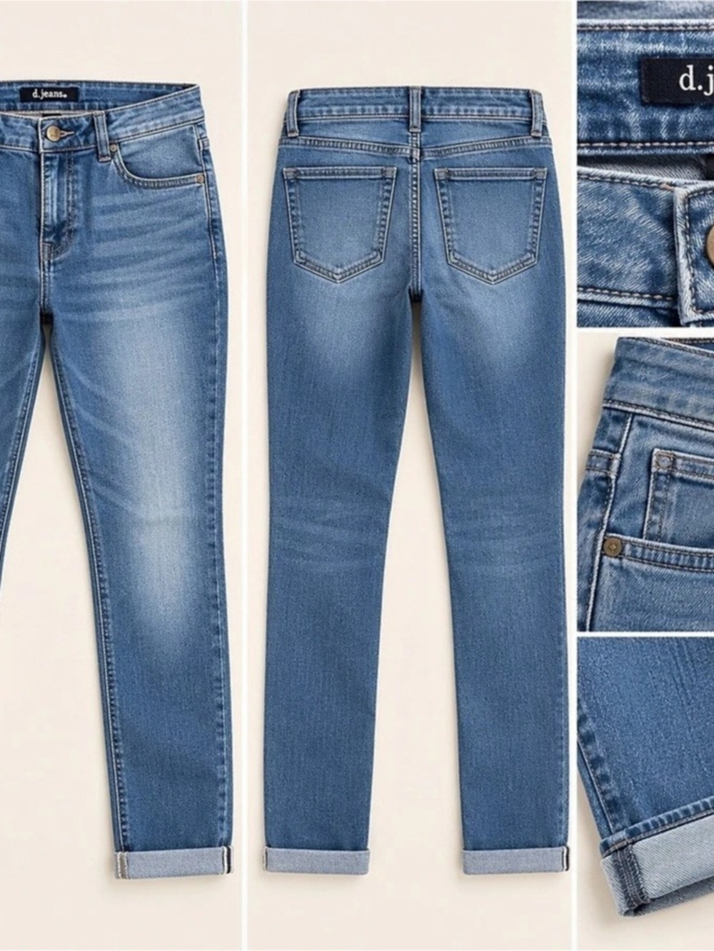 d.jeans Skinny Jeans in Blue Like New